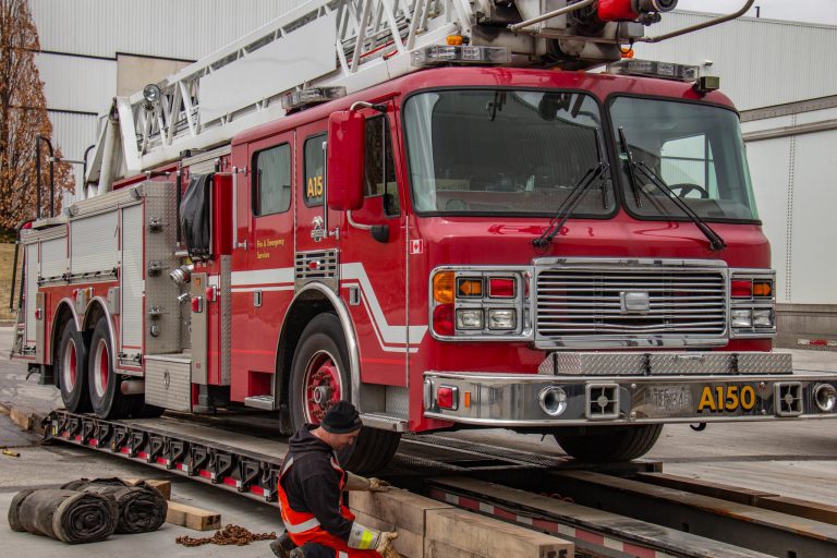 Evolution Time Critical delivers critical fire truck to Caribbean island St. Lucia